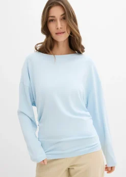 Clearance Camiseta de manga larga de cómodo Punto di Roma Mujer Camisetas