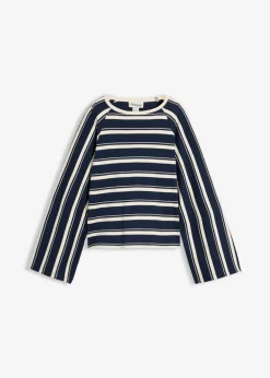 Discount Camiseta de manga larga de punto grueso Mujer Esenciales|Camisetas