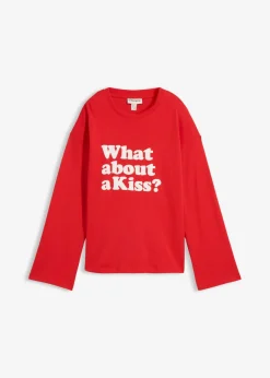 Best Camiseta de manga larga de algodón pesado Mujer Camisetas
