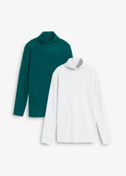 Clearance Camiseta de manga larga (2 unidades) Mujer Básicos|Camisetas