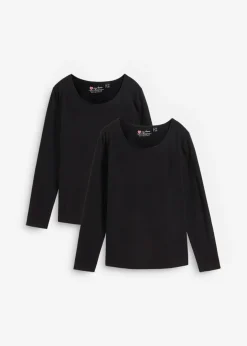 Online Camiseta de manga larga (2 unidades) Mujer Básicos|Camisetas