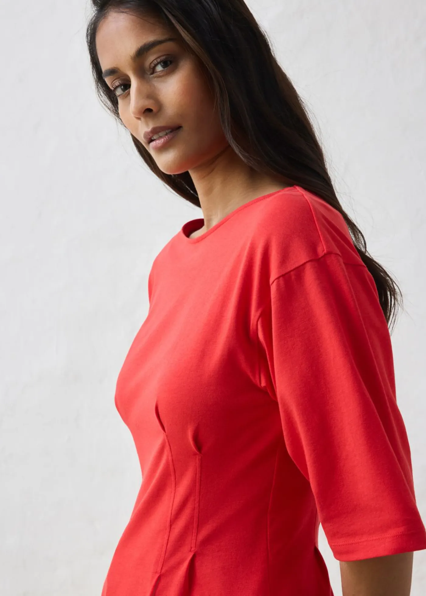 Outlet Camiseta de mezcla de algodón Mujer Premium|Camisetas