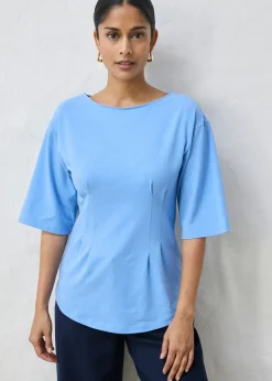 Online Camiseta de mezcla de algodón Mujer Premium|Camisetas