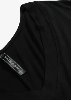 Best Camiseta de mezcla de viscosa fluida Mujer Camisetas|Novedades