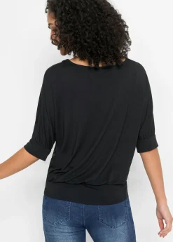 Discount Camiseta de mezcla de viscosa fluida Mujer Camisetas