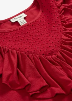 Sale Camiseta de mezcla de viscosa Mujer Camisetas|Novedades