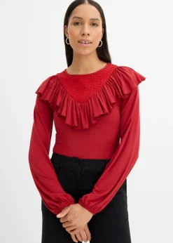 Sale Camiseta de mezcla de viscosa Mujer Camisetas|Novedades