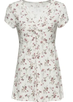 Discount Camiseta de mezcla de viscosa Mujer Camisetas|Novedades