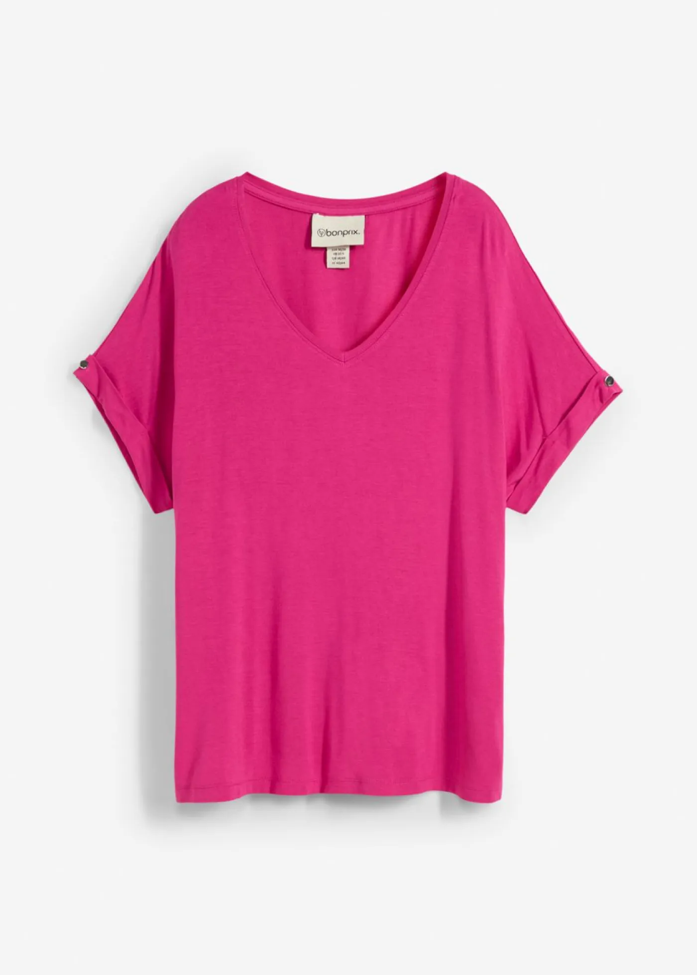 Sale Camiseta de mezcla de viscosa fluida Mujer Camisetas