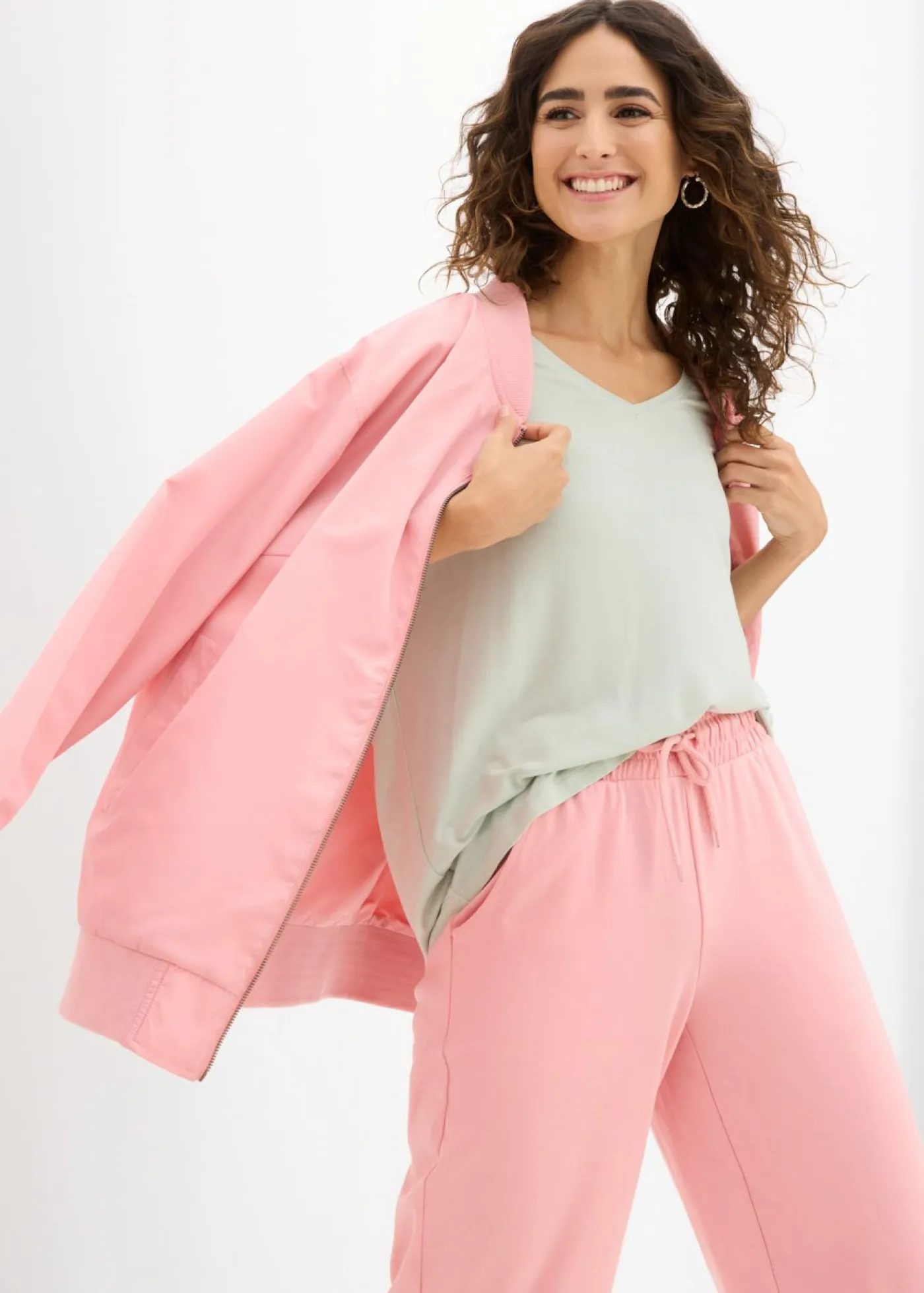 Sale Camiseta de mezcla de viscosa fluida Mujer Camisetas