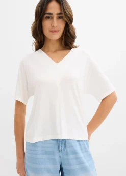 Online Camiseta de mezcla de viscosa Mujer Camisetas