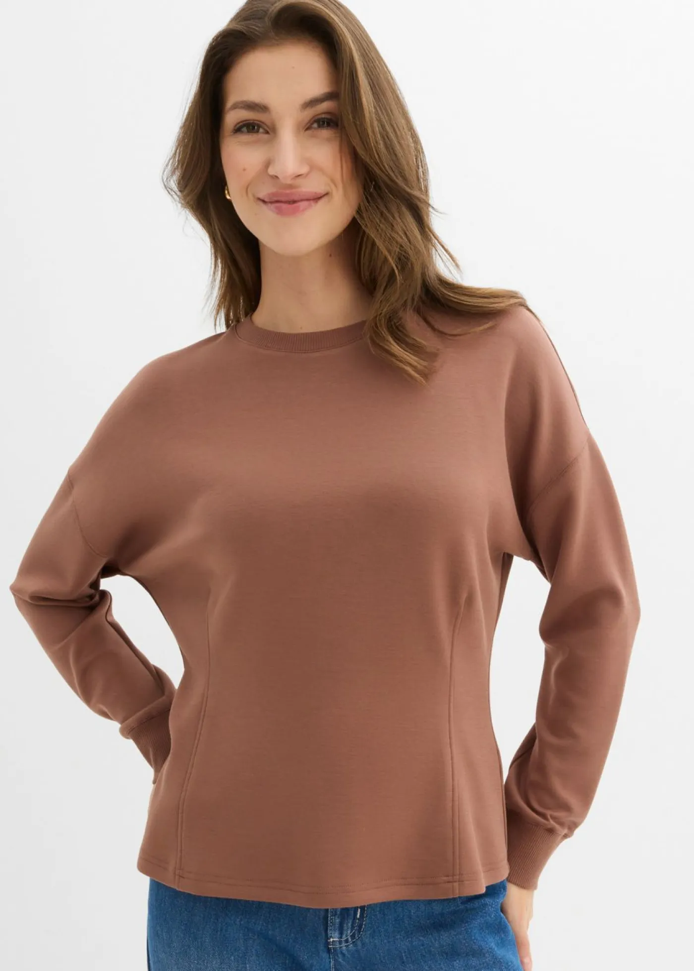 Camiseta de neopreno entallada Mujer Ropa Cómoda|Novedades