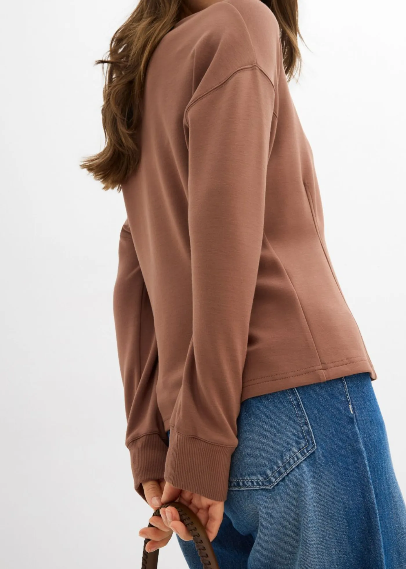 Camiseta de neopreno entallada Mujer Ropa Cómoda|Novedades