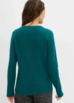 Camiseta de punto ajustada Mujer Camisetas|Ropa De Punto