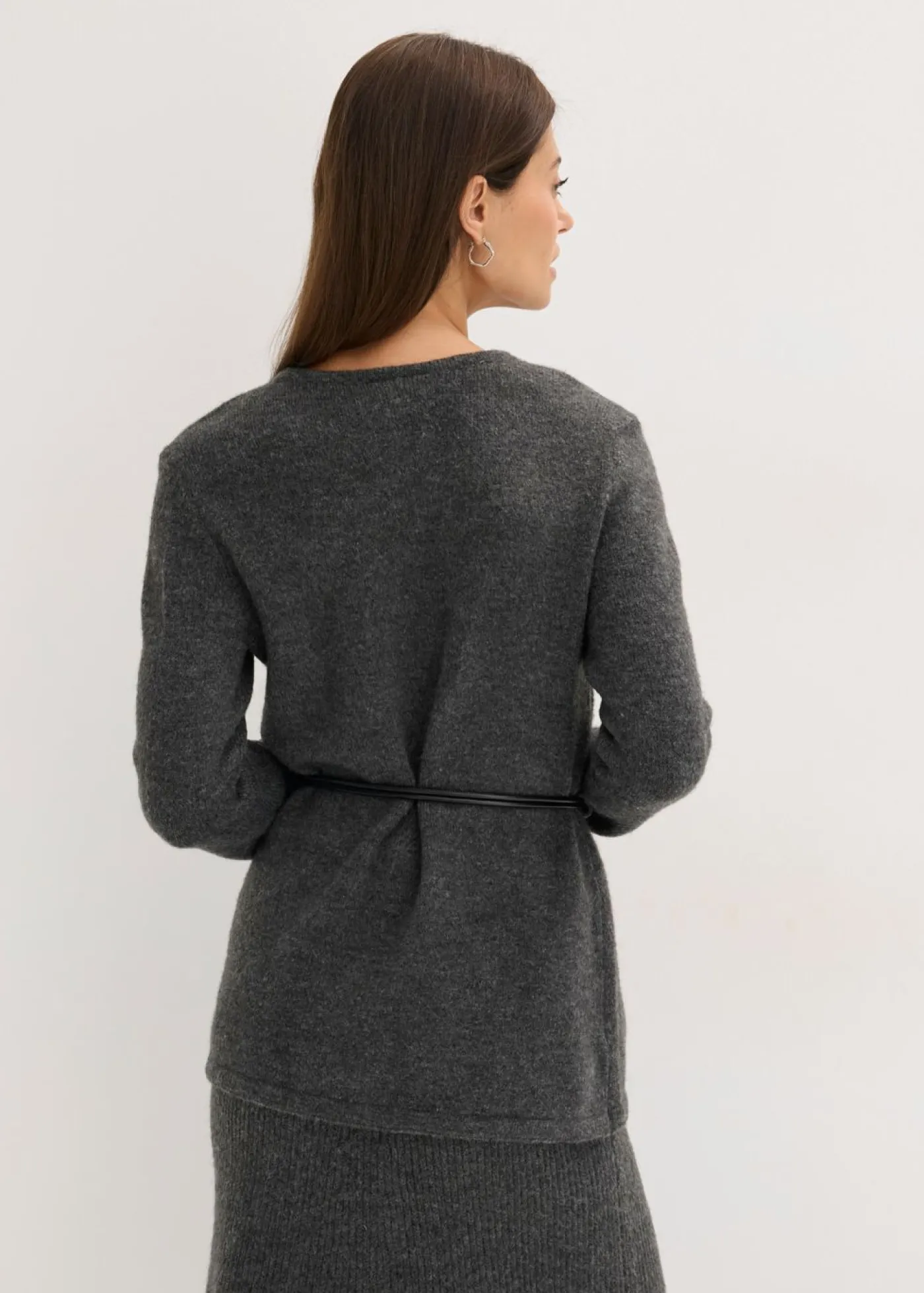 Best Camiseta de punto con contenido de lana y lazo de piel sintética Mujer Camisetas|Ropa De Punto