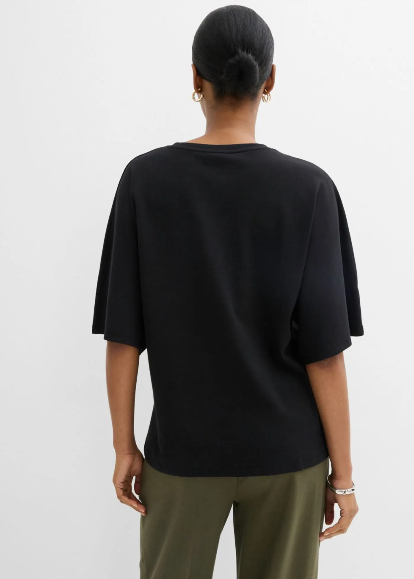 Best Camiseta de punto grueso Mujer Esenciales|Camisetas