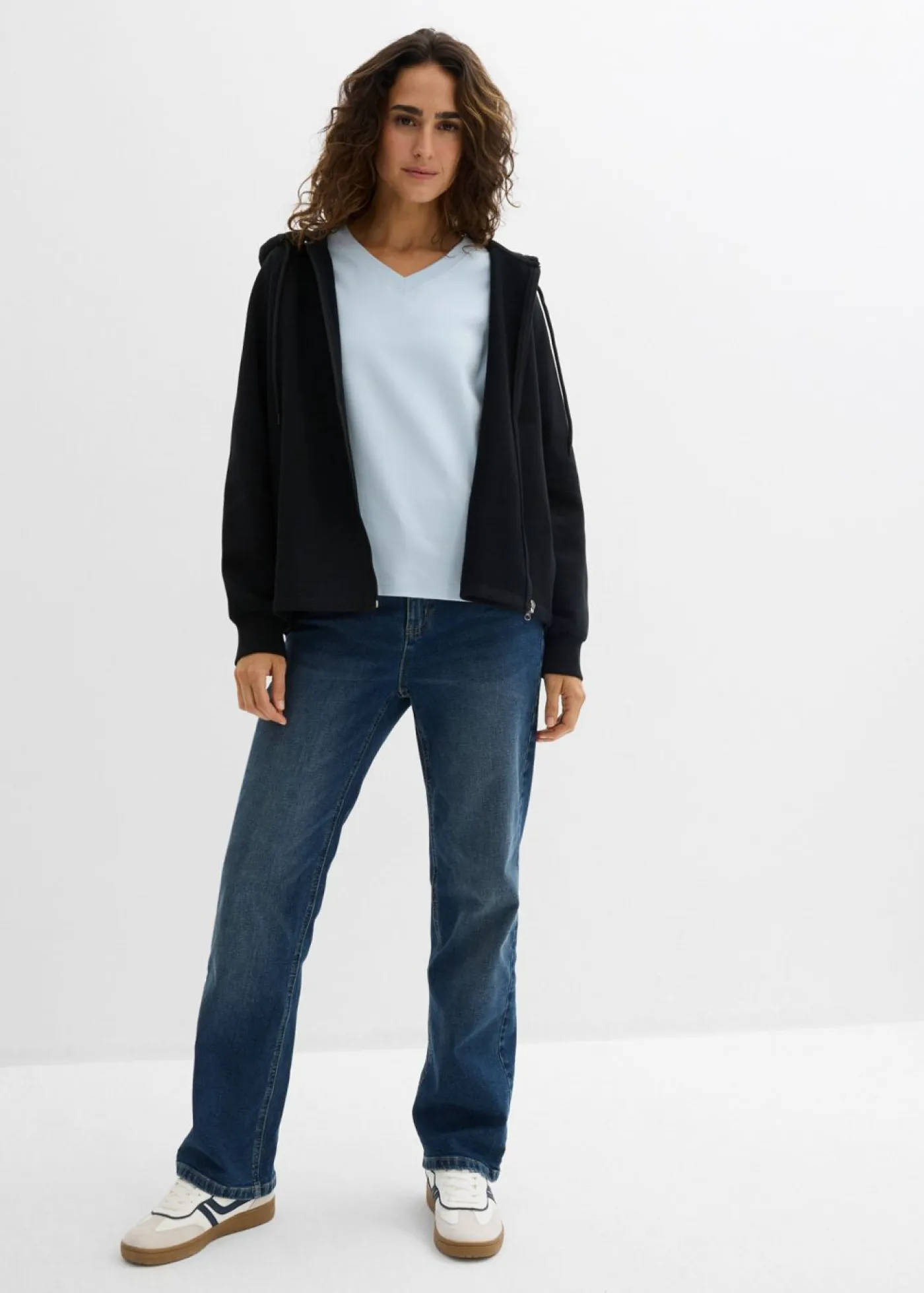 Outlet Camiseta de punto grueso de algodón orgánico puro (2 unidades) Mujer Básicos|Camisetas