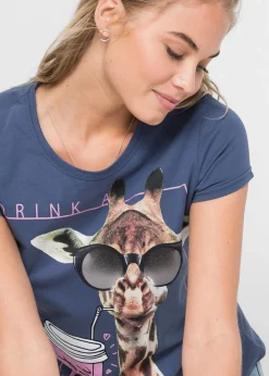 Hot Camiseta de puro algodón Mujer Camisetas