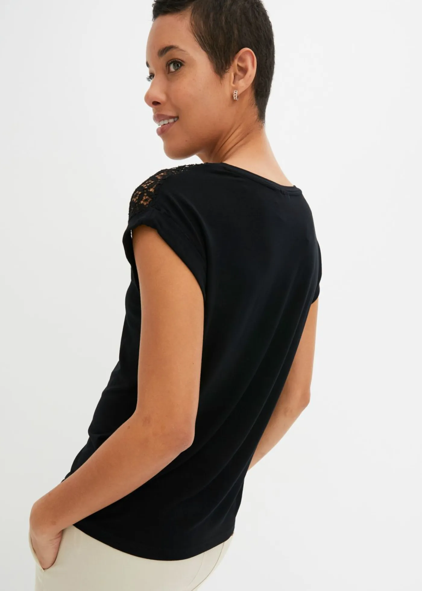 Best Camiseta de suave mezcla de viscosa Mujer Camisetas