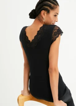 Best Camiseta de suave mezcla de viscosa Mujer Camisetas