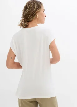 Sale Camiseta de suave mezcla de viscosa Mujer Camisetas