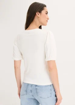 Discount Camiseta de suave mezcla de viscosa Mujer Camisetas|Novedades