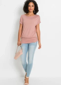 Best Camiseta de suave mezcla de viscosa Mujer Camisetas