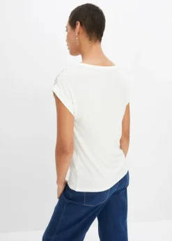 Clearance Camiseta de suave mezcla de viscosa Mujer Camisetas