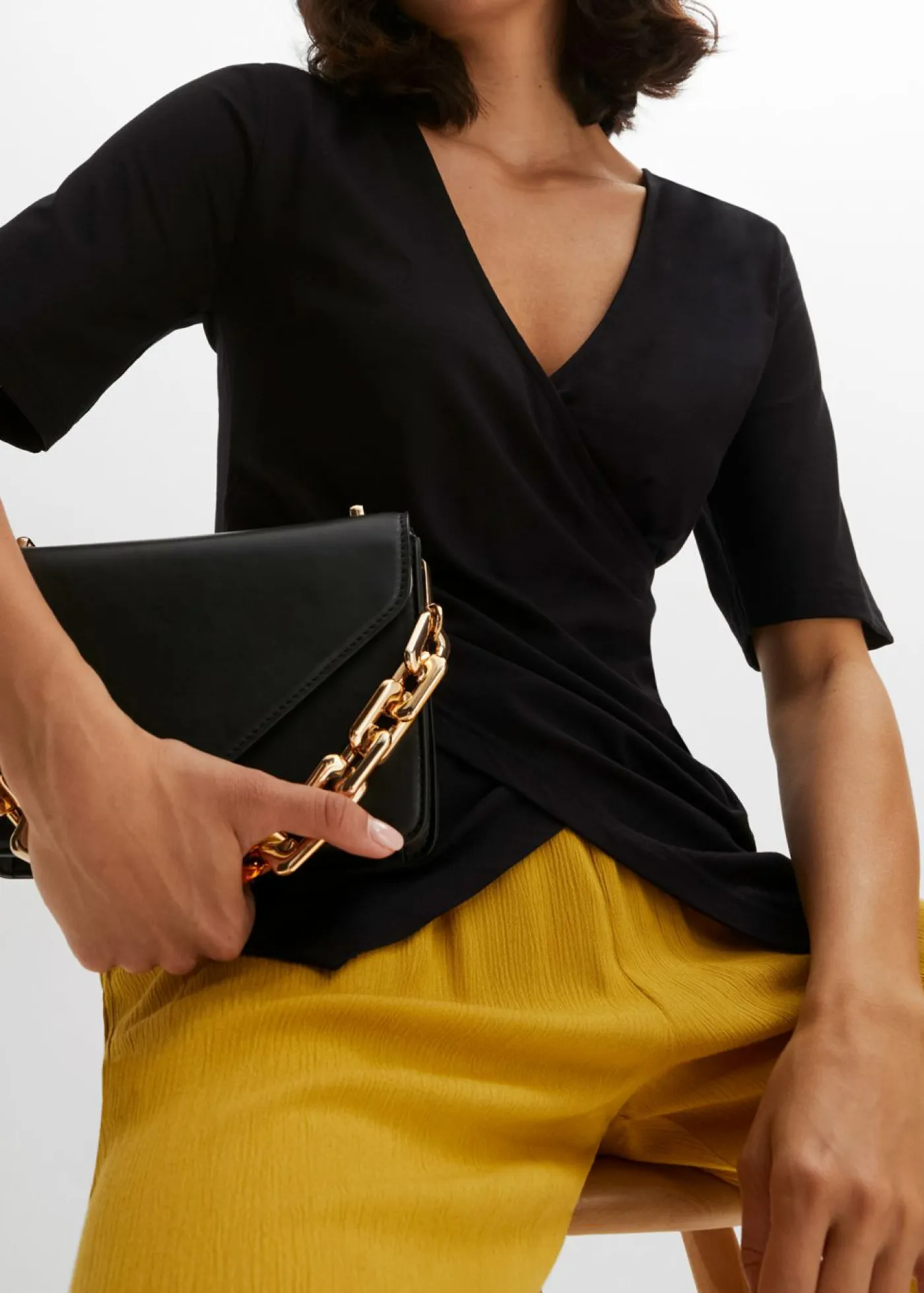 Camiseta de suave mezcla de viscosa Mujer Camisetas|Novedades