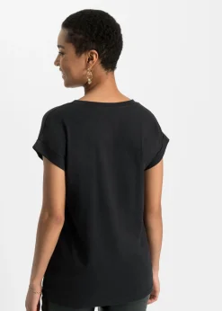 Sale Camiseta de suave mezcla de viscosa Mujer Camisetas
