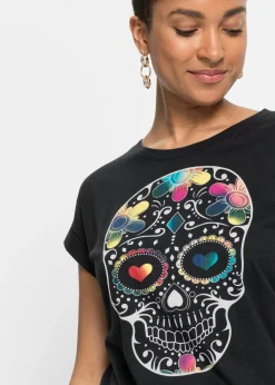 Sale Camiseta de suave mezcla de viscosa Mujer Camisetas