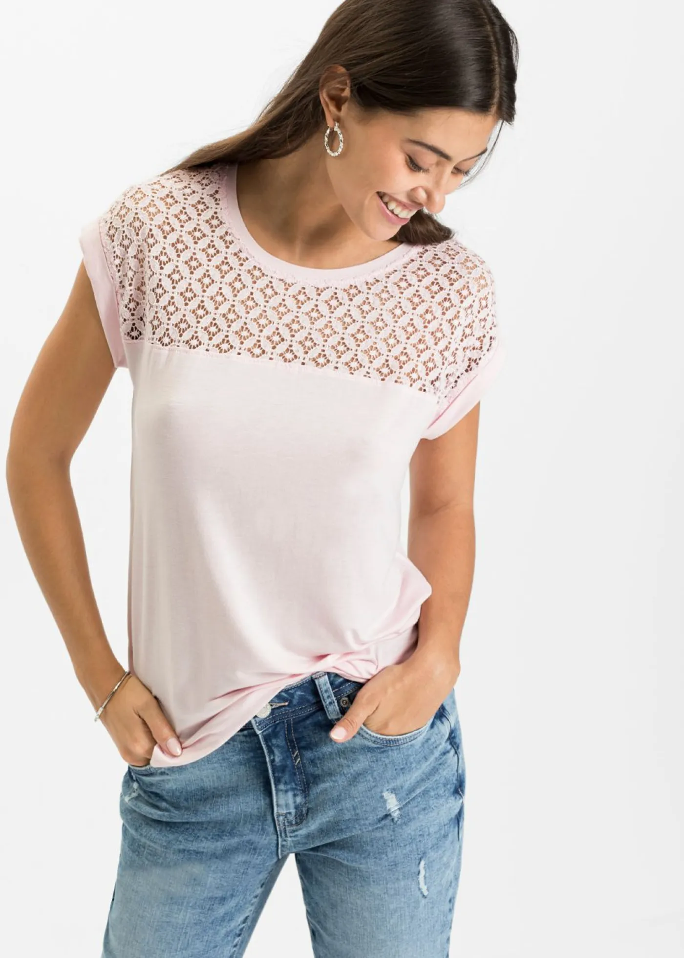 Best Camiseta de suave mezcla de viscosa Mujer Camisetas