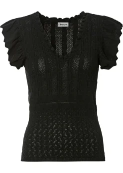 Clearance Camiseta de suave mezcla de viscosa Mujer Camisetas|Ropa De Punto