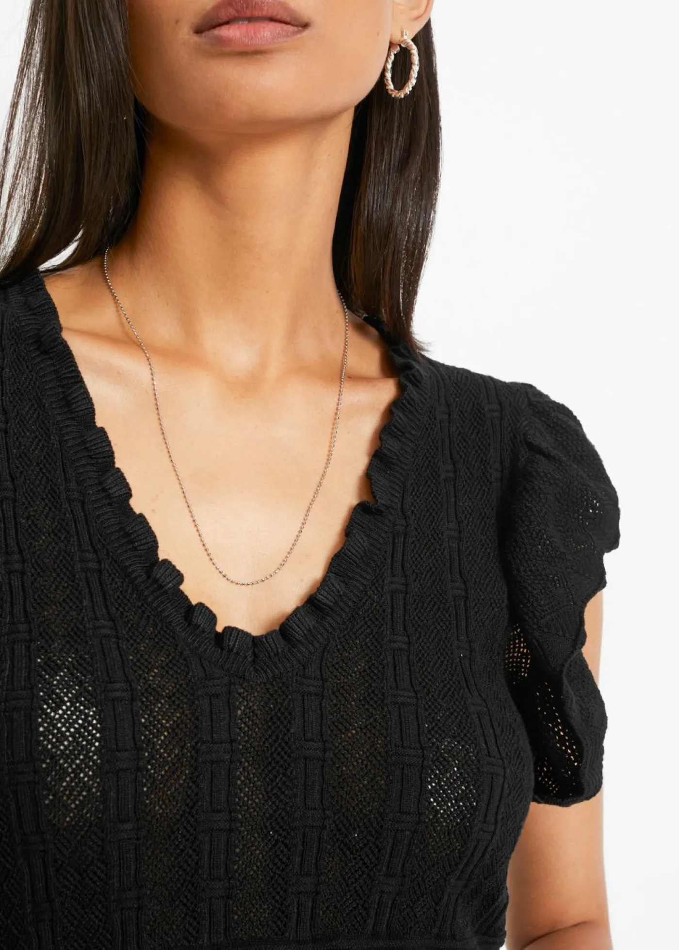 Clearance Camiseta de suave mezcla de viscosa Mujer Camisetas|Ropa De Punto