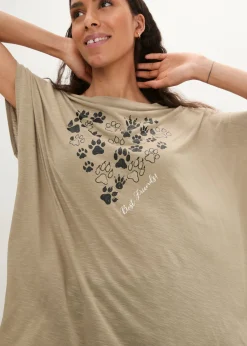 Clearance Camiseta de viscosa fluida Mujer Camisetas