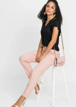 Camiseta de viscosa suave Mujer Camisetas|Novedades