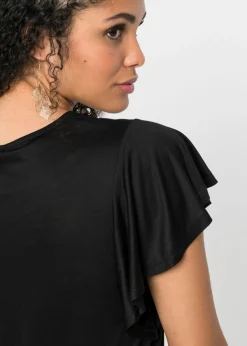 Camiseta de viscosa suave Mujer Camisetas|Novedades