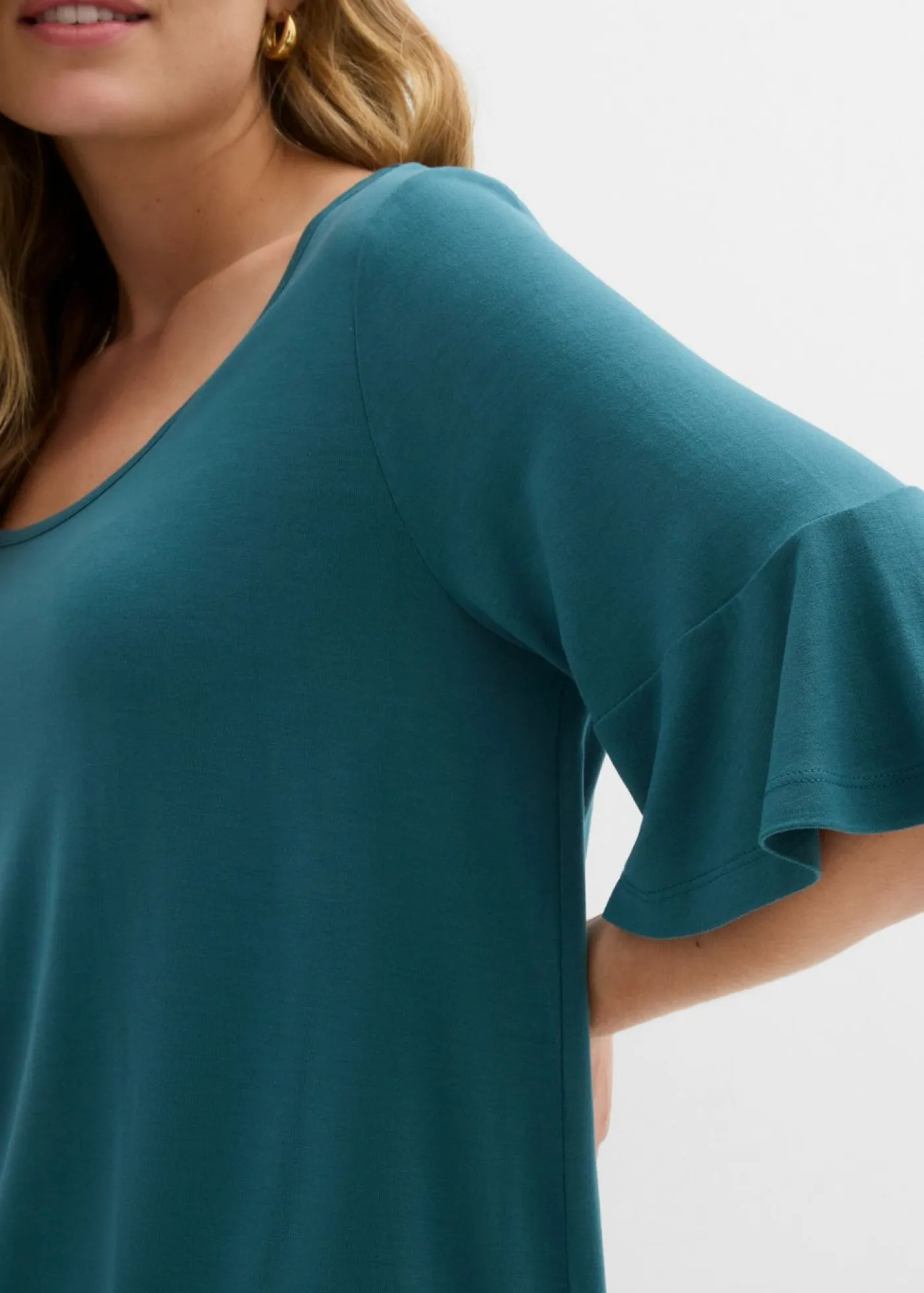 Camiseta de viscosa suave Mujer Camisetas