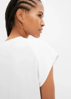 Sale Camiseta de viscosa suave Mujer Básicos|Camisetas