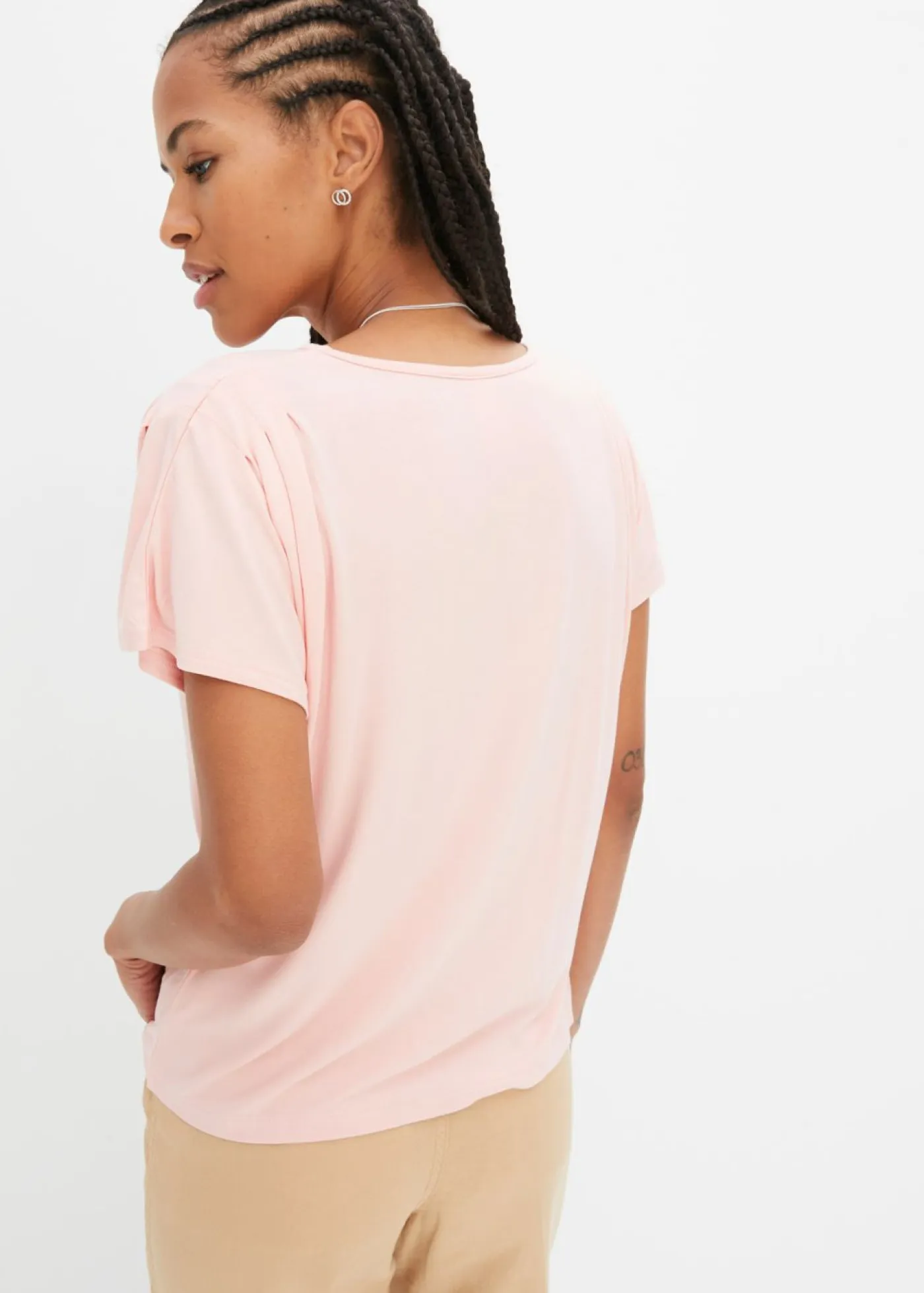 Hot Camiseta de viscosa suave Mujer Básicos|Camisetas