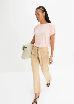 Hot Camiseta de viscosa suave Mujer Básicos|Camisetas