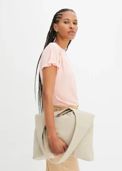 Hot Camiseta de viscosa suave Mujer Básicos|Camisetas