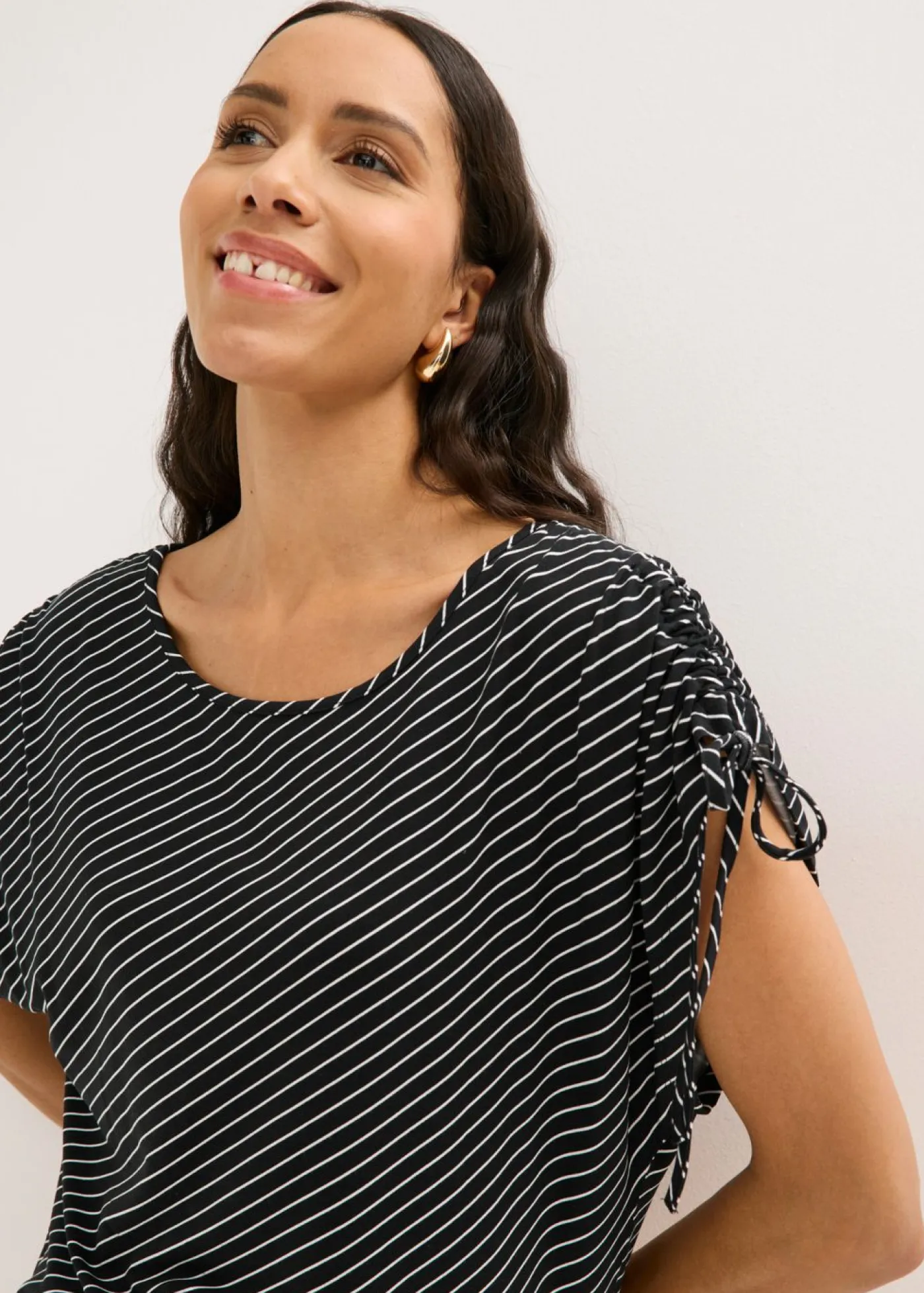 New Camiseta de viscosa suave Mujer Camisetas|Novedades