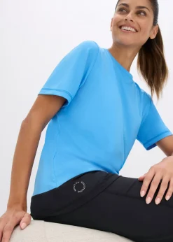 Outlet Camiseta deportiva con aspecto estructurado Mujer Ropa Deportiva|Camisetas