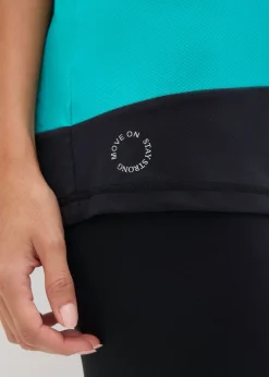 Online Camiseta deportiva con aspecto estructurado Mujer Ropa Deportiva|Camisetas