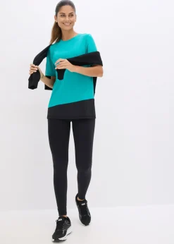 Online Camiseta deportiva con aspecto estructurado Mujer Ropa Deportiva|Camisetas