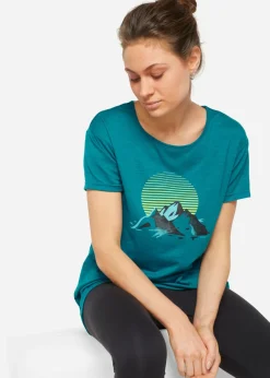 Online Camiseta deportiva de material de secado rápido (2 unidades) Mujer Ropa Para El Aire Libre|Ropa Deportiva