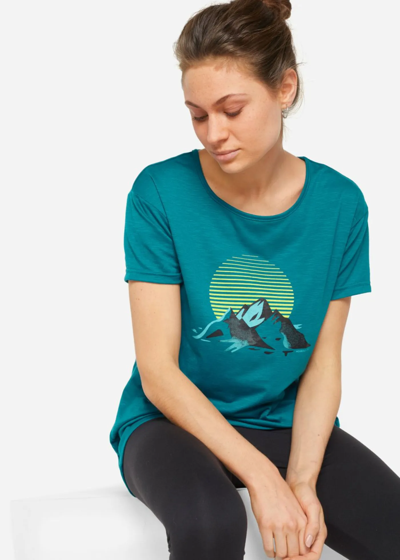 Online Camiseta deportiva de material de secado rápido (2 unidades) Mujer Ropa Para El Aire Libre|Ropa Deportiva
