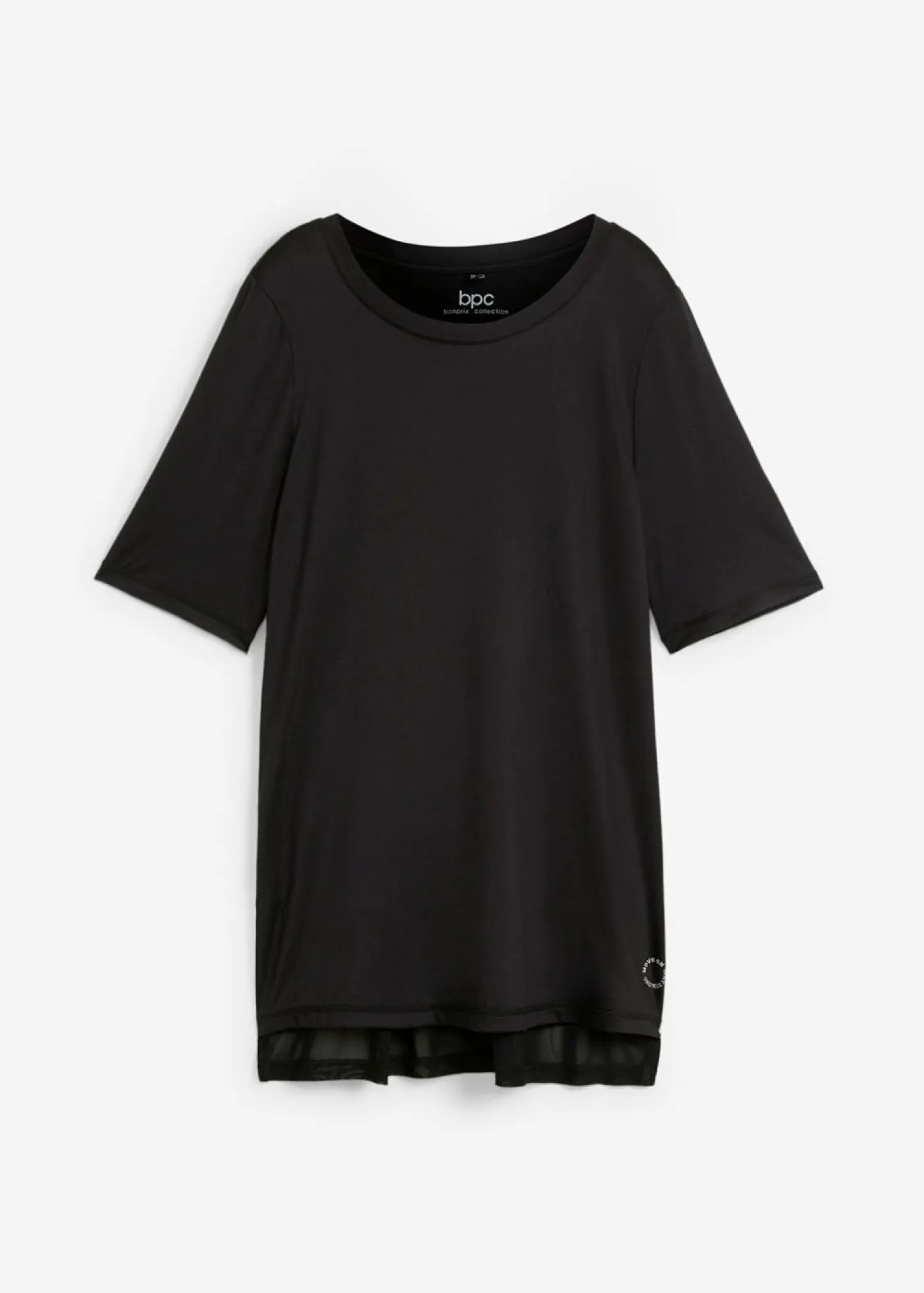 Discount Camiseta deportiva larga con malla, de secado rápido Mujer Ropa Deportiva|Camisetas