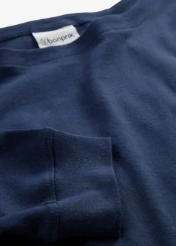 Discount Camiseta elástica con escote en forma de U Mujer Básicos|Camisetas